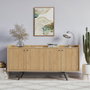 Hanah Home Consola Lizbon Roble